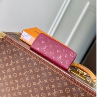 Best Price Louis Vuitton Clemence Wallet in Monogram Empreinte Leather M25815 Garnet Red 2025