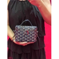 Top Design Goyard Muse Mini Vanity Case GY1403 Navy Blue