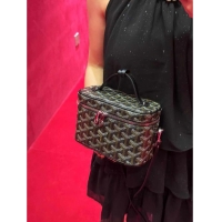 Top Quality Goyard Muse Mini Vanity Case GY1403 Black And Tan