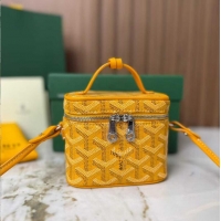 Good Looking Goyard Muse Nano Vanity Case GY1402 Yellow