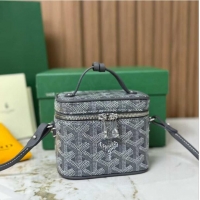 Market Sells Goyard Muse Nano Vanity Case GY1402 Dark Grey