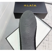 Good Product Alaia Woven Ballet Flats Black 0827097