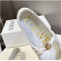 Low Cost Loewe Pebble Soft ballerinas flat in nappa lambskin White 0823082