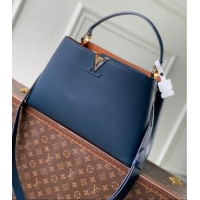 Cheap Wholesale Louis Vuitton Capucines GM Souple Handbag M24607 Blue 2025