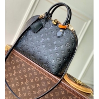 Best Product Louis Vuitton Alma PM Bag in Monogram Grained Leather M26489 Black 2025