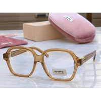 New Style Cheap Miu Miu Glasses MU03YV Light Brown 2025