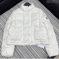 Top Quality Moncler MaYa Down Jacket 0814 White 2025