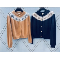 Luxury Classic Celine Wool Cardigan C92601 2025