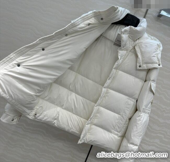 Luxury Classic Moncler MaYa Down Jacket 0814 White 2025