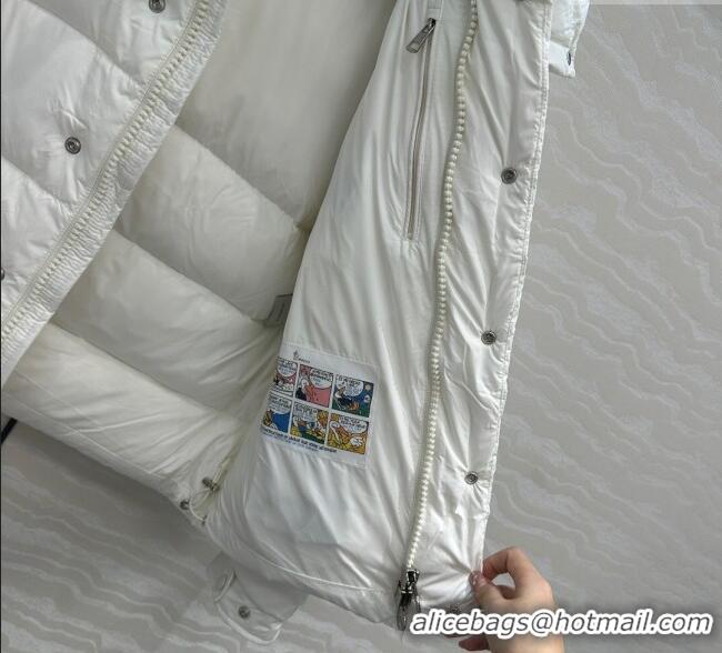 Luxury Classic Moncler MaYa Down Jacket 0814 White 2025