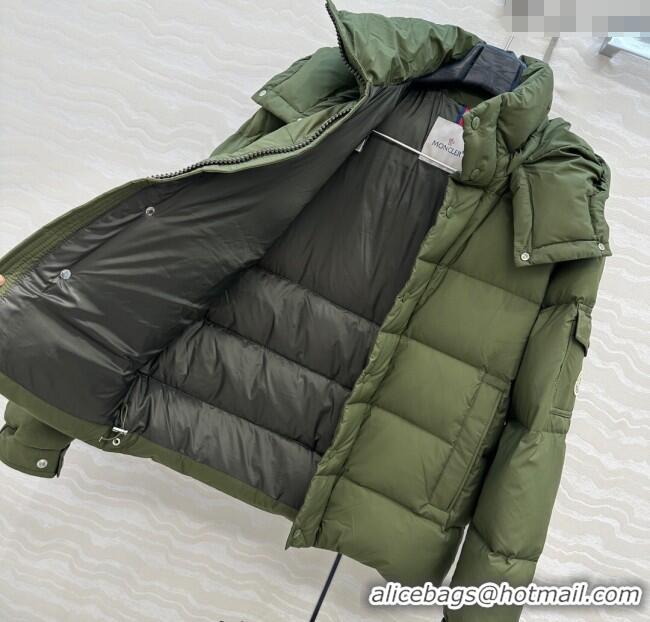 Spot Bulk Moncler MaYa Down Jacket 0814 Green 2025