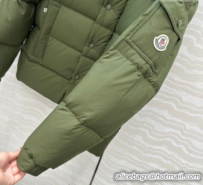 Spot Bulk Moncler MaYa Down Jacket 0814 Green 2025