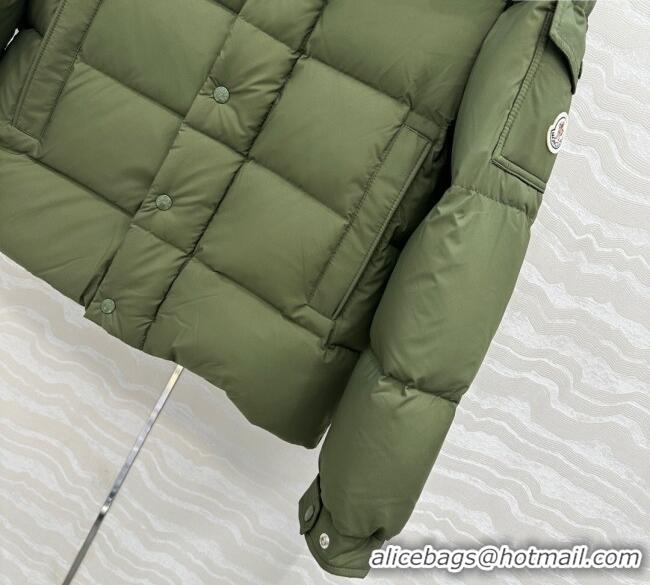 Spot Bulk Moncler MaYa Down Jacket 0814 Green 2025
