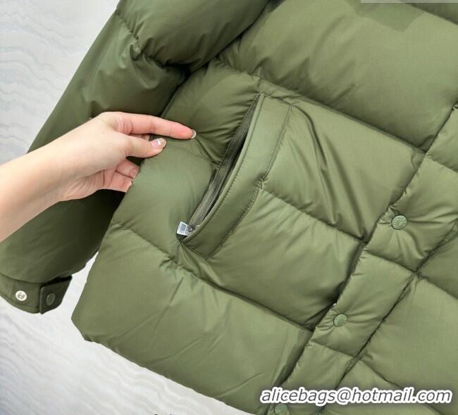 Spot Bulk Moncler MaYa Down Jacket 0814 Green 2025