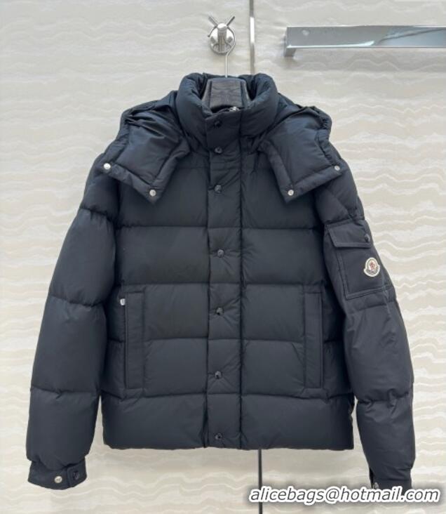 Latest Style Moncler MaYa Down Jacket 0814 Black 2025