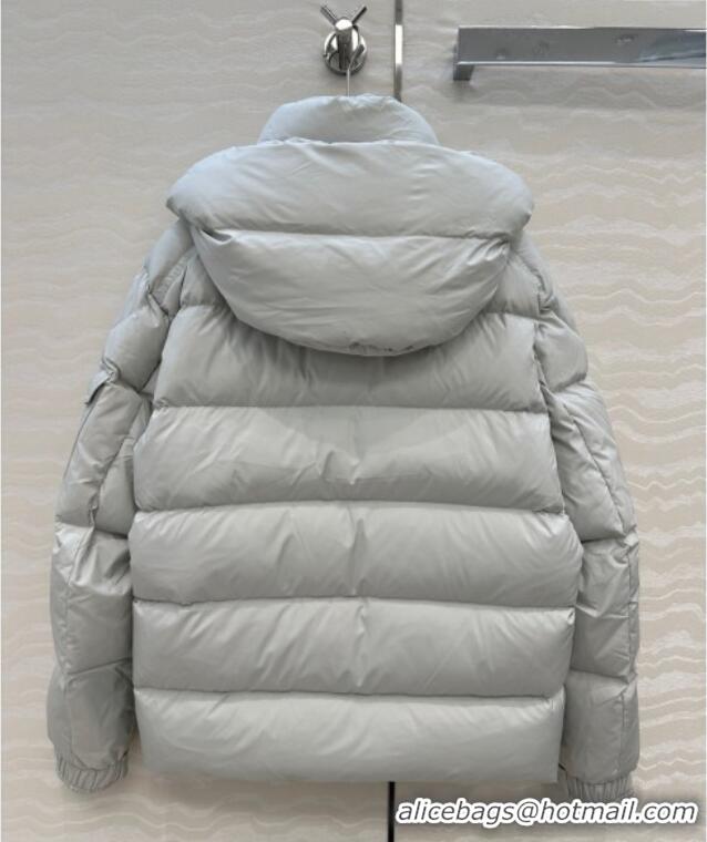 New Design Moncler MaYa Down Jacket 0814 Pearly Grey 2025