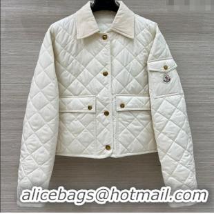 Classic Discount Moncler Padded Jacket M82104 White 2025