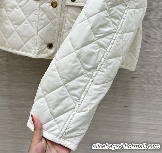 Classic Discount Moncler Padded Jacket M82104 White 2025