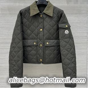 Best Cheap Moncler Padded Jacket M82105 Green 2025