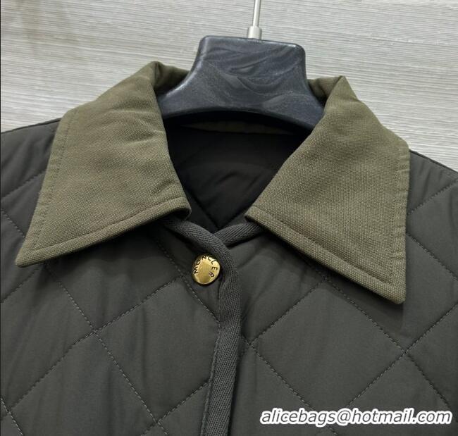Best Cheap Moncler Padded Jacket M82105 Green 2025