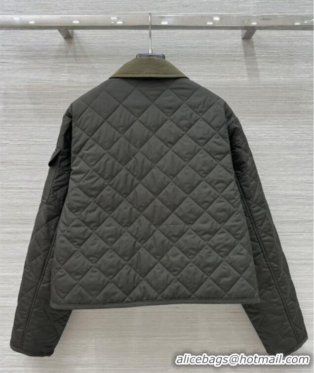 Best Cheap Moncler Padded Jacket M82105 Green 2025