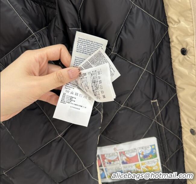 Buy Discount Moncler Down Jacket with Belt M82114 Brown 2025