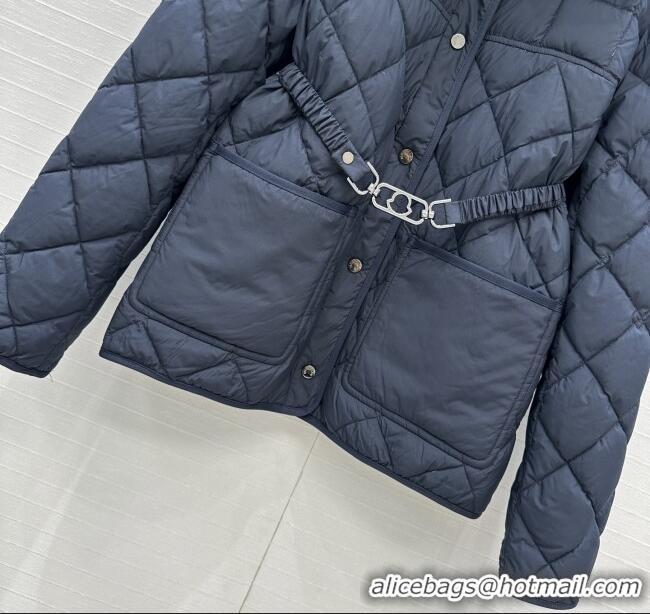 Spot Bulk Moncler Down Jacket with Belt M82115 Black 2025