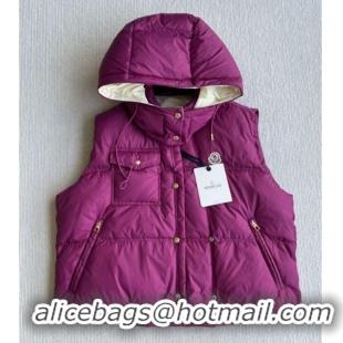 New Stylish Moncler Down Vest M082911 Rosy 2025