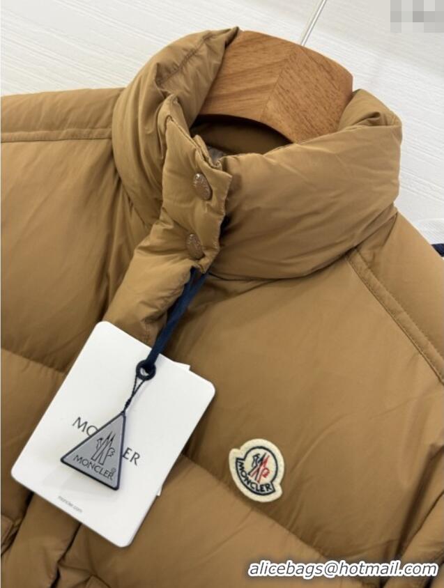 Luxury Wholesale Moncler Down Jacket M9217 Brown 2025