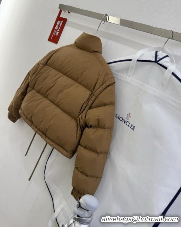 Luxury Wholesale Moncler Down Jacket M9217 Brown 2025
