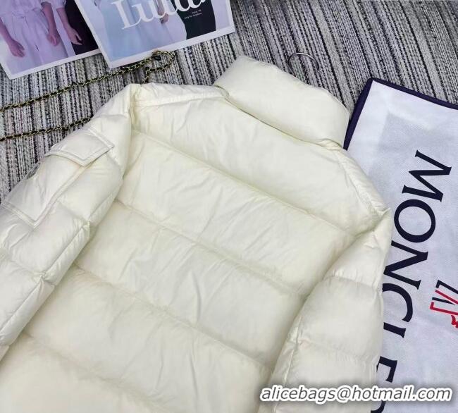 Buy Discount Moncler Down Jacket ML090401 White 2025