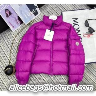 New Stylish Moncler Down Jacket ML090401 Purple 2025