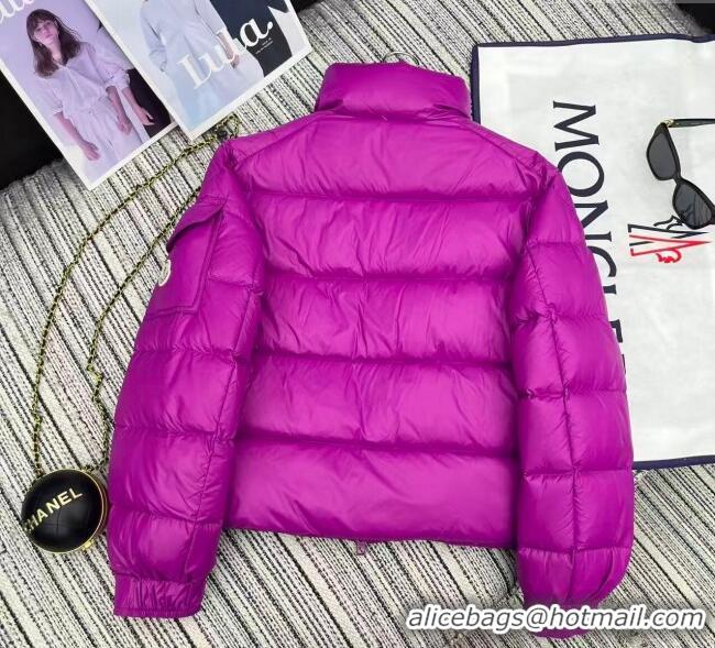 New Stylish Moncler Down Jacket ML090401 Purple 2025