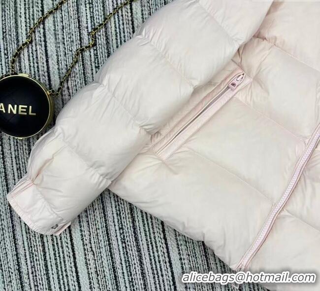 New Style Cheap Moncler Down Jacket ML090401 Pale Pink 2025