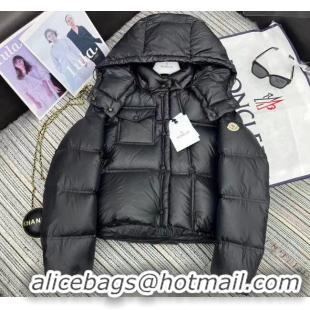 Buy Classic Moncler Down Jacket ML090402 Black 2025