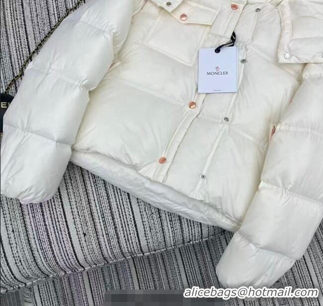 New Design Moncler Down Jacket ML090402 White 2025
