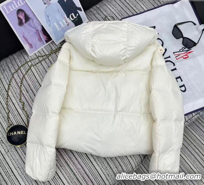 New Design Moncler Down Jacket ML090402 White 2025