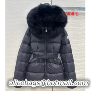 Top Quality Moncler Boedic Short Down Jacket ML090403 All Black 2025