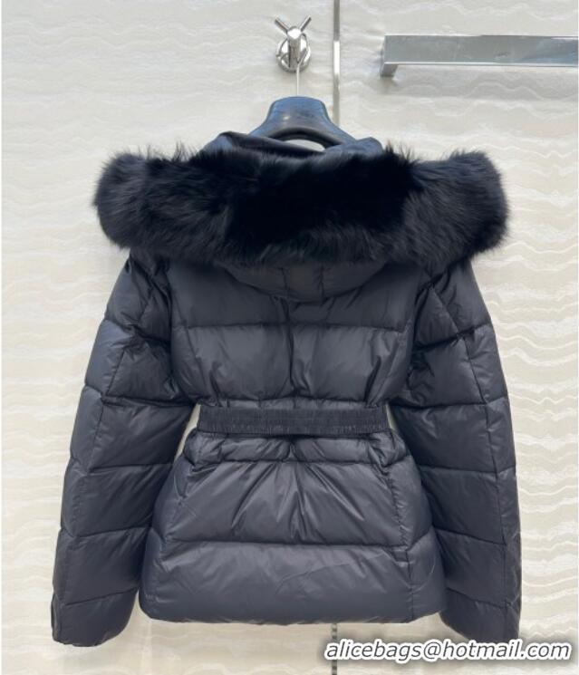 Top Quality Moncler Boedic Short Down Jacket ML090403 All Black 2025