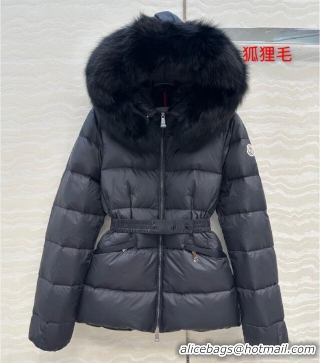 Top Quality Moncler Boedic Short Down Jacket ML090403 All Black 2025