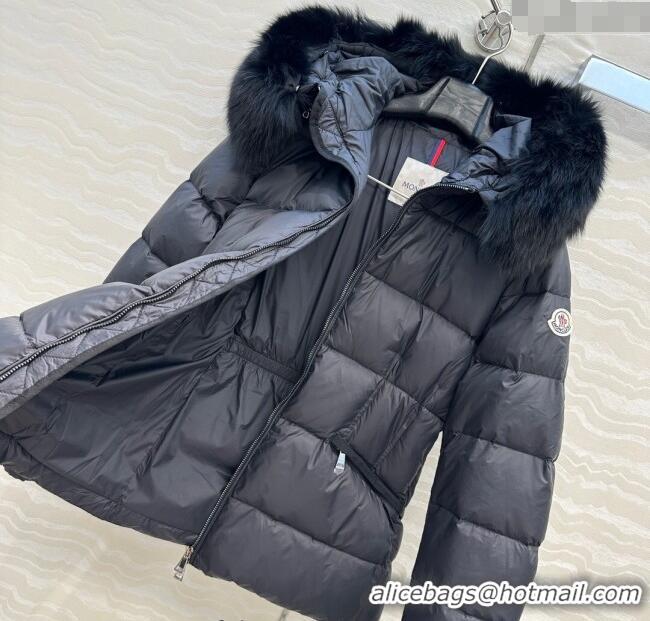 Top Quality Moncler Boedic Short Down Jacket ML090403 All Black 2025