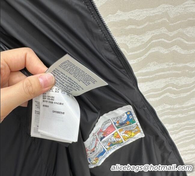 Classic Cheap Moncler Boedic Long Down Jacket ML090403 Black 2025