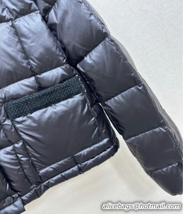Top Quality Classic Moncler Quilted Down Jacket ML090405 Black 2025