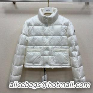 Best Quality Cheap Moncler Quilted Down Jacket ML090405 White 2025