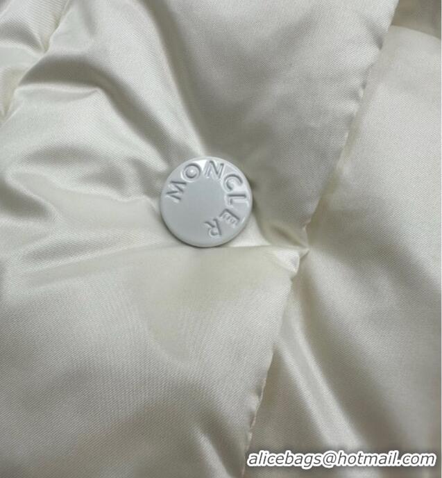 Best Quality Cheap Moncler Quilted Down Jacket ML090405 White 2025