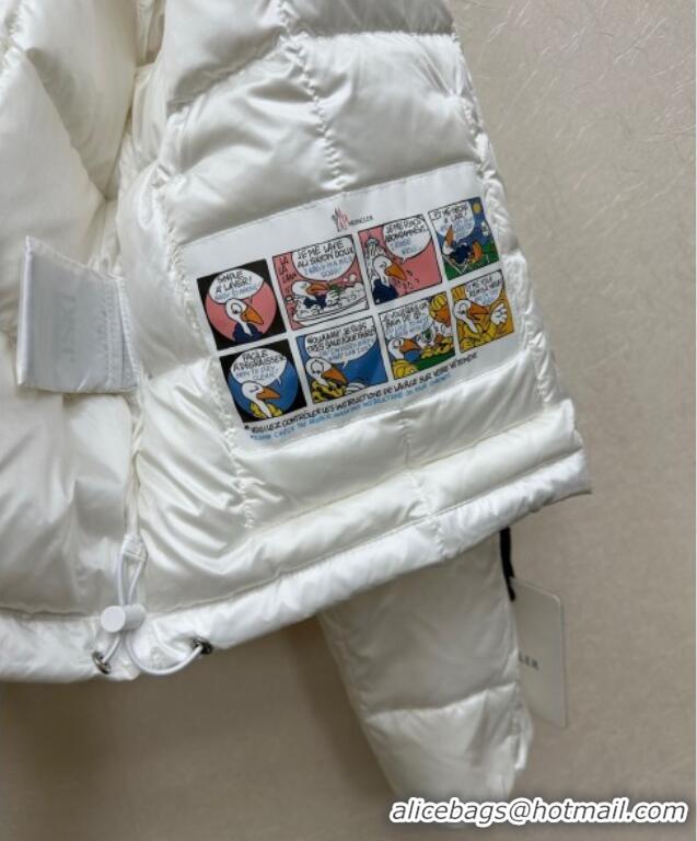 Best Quality Cheap Moncler Quilted Down Jacket ML090405 White 2025