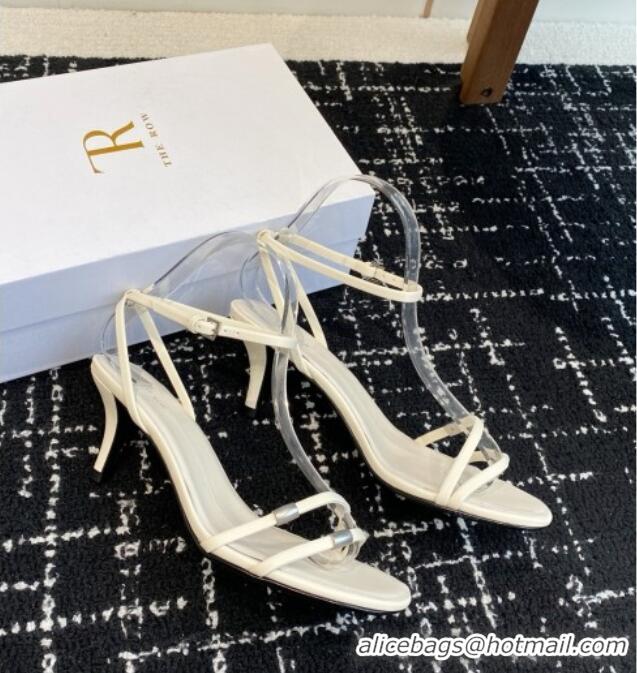 ​Top Quality The Row Calfskin Sandals in Calfskin TR1402 White 2025