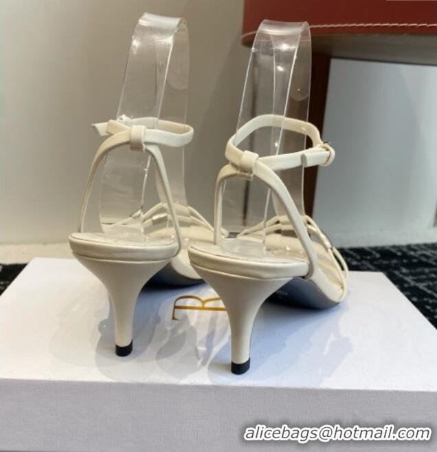 ​Top Quality The Row Calfskin Sandals in Calfskin TR1402 White 2025