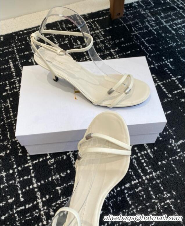 ​Top Quality The Row Calfskin Sandals in Calfskin TR1402 White 2025