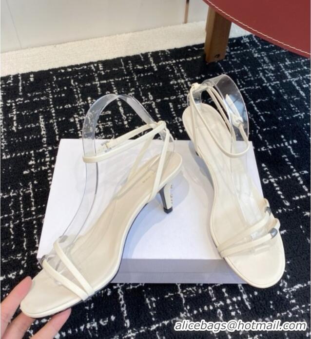 ​Top Quality The Row Calfskin Sandals in Calfskin TR1402 White 2025